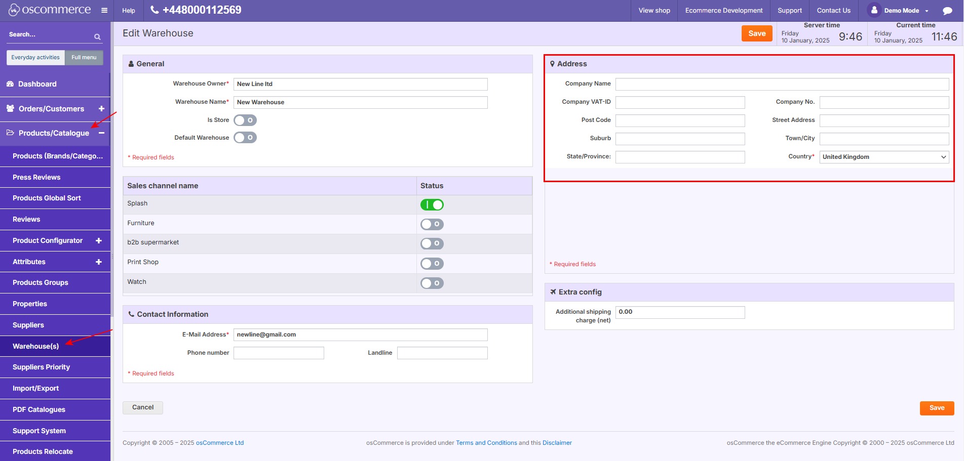 Shop Address Input Leading e-commerce and ERP agency UK - Success Story: Setting Up the ...